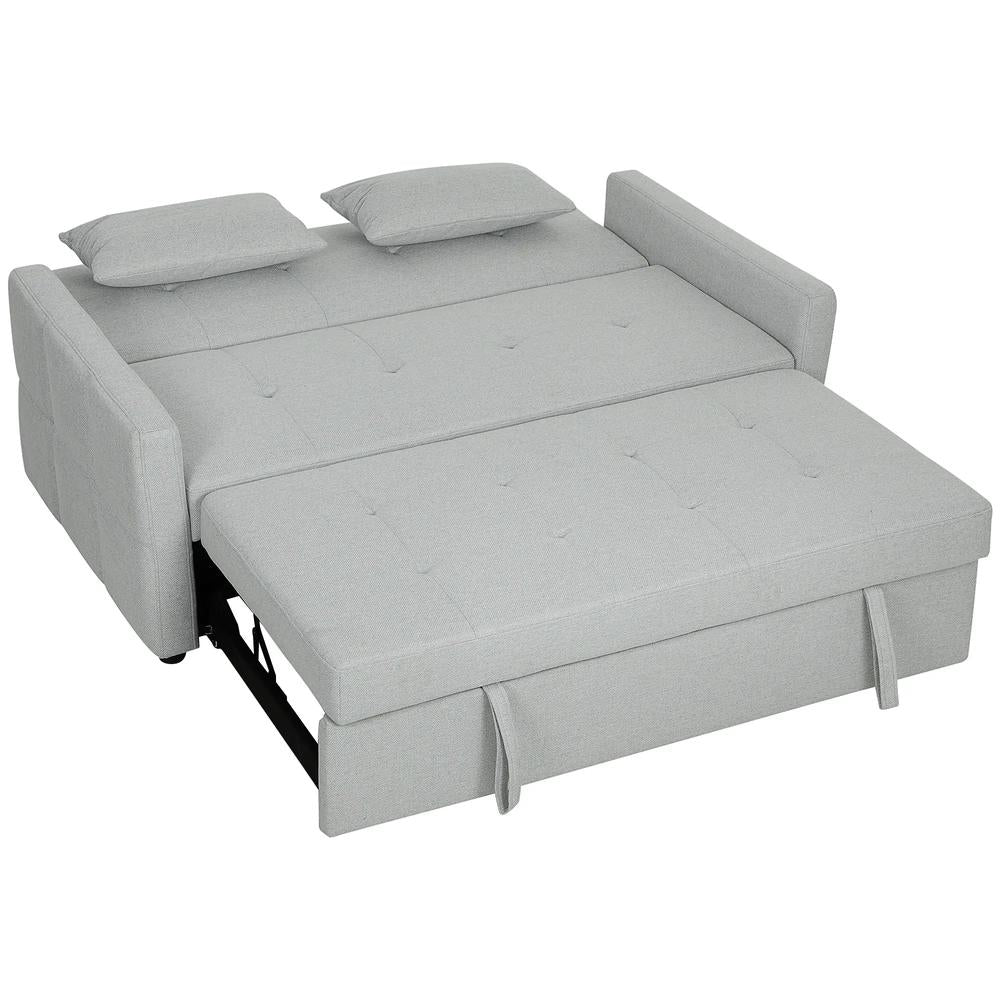 HOMCOM Three-Way Two-Seater Sofa Bed Additional View 32