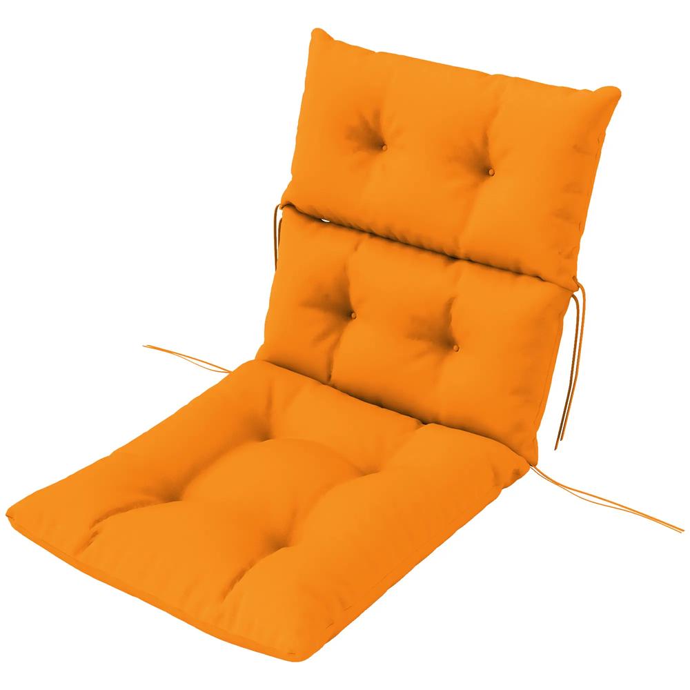 Outsunny 115 x 56cm Rocking Chair Padded Seat Cushion 19