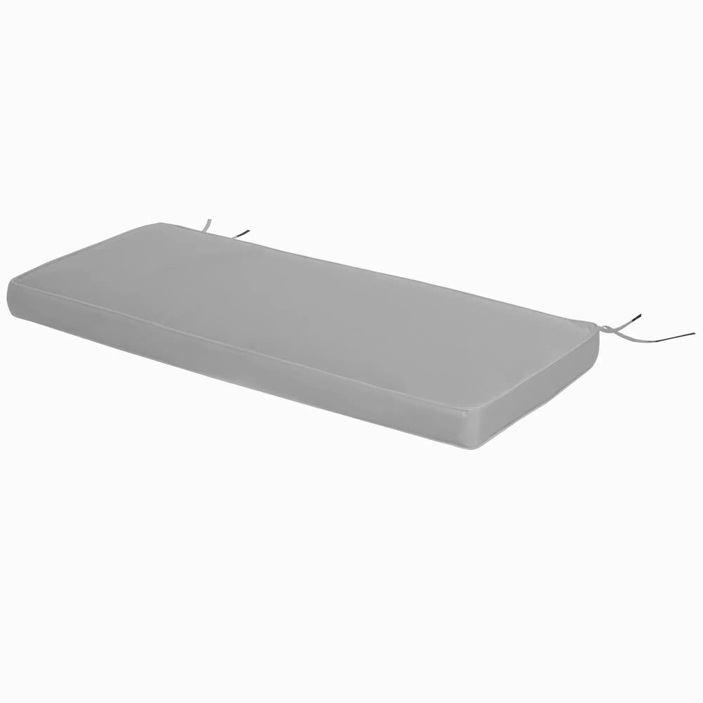Outsunny 2 Seater Garden Bench Cushion - Light Grey 10
