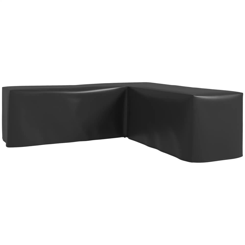 Outsunny 250 x 250cm L-Shaped Protective Furniture Cover 10