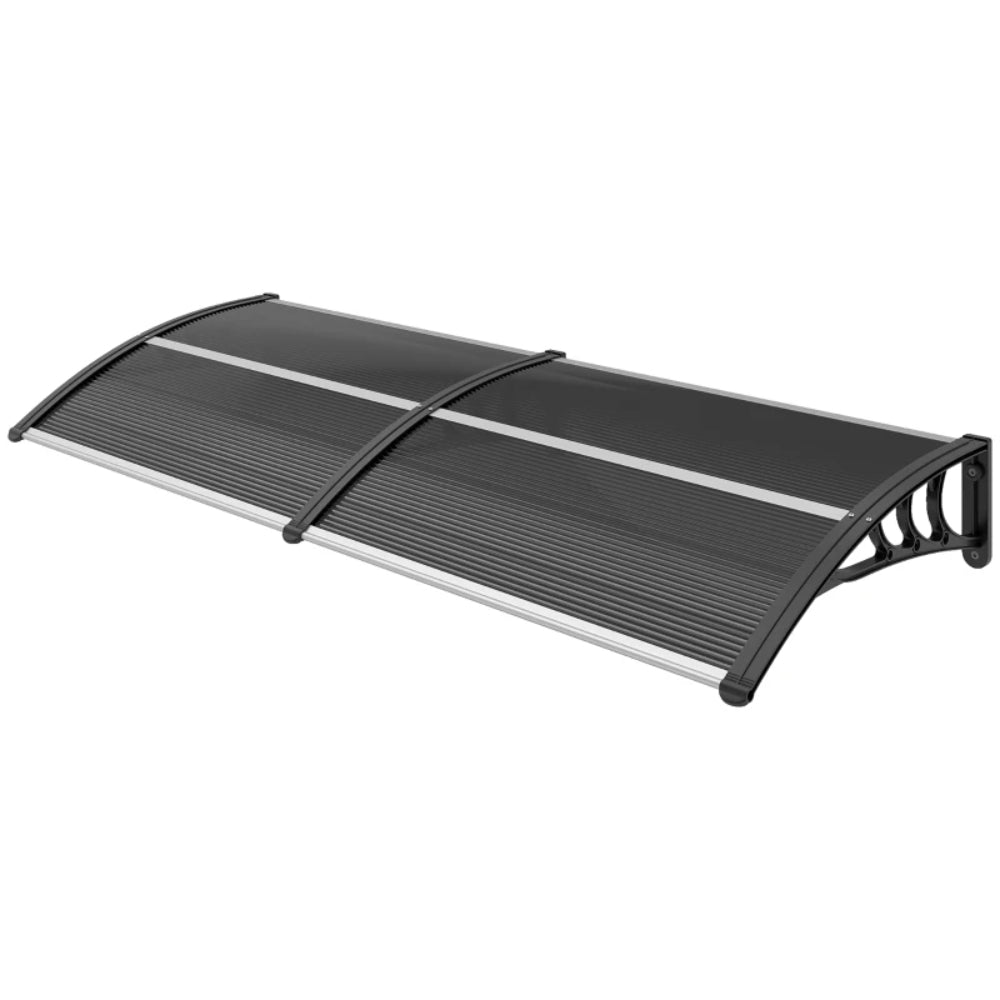 Outsunny Awning Front Door Rain Shelter Canopy 196 x 75cm 20