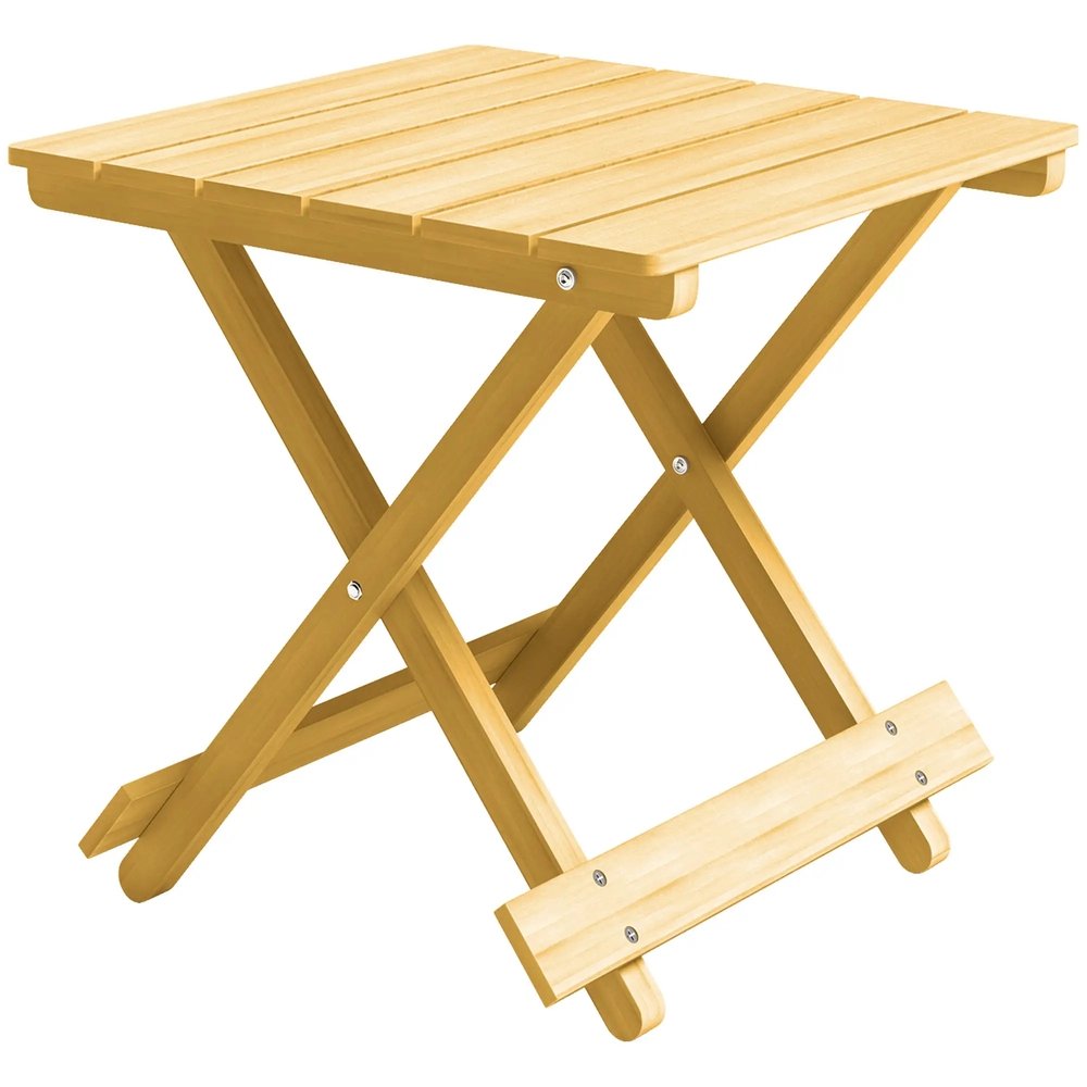 Outsunny Wooden Foldable Outdoor Coffee Table 10