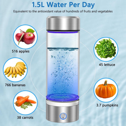 Hydrogen Water Bottle - #2026 Upgraded Hydrogen Bottle (Toxin-Free)