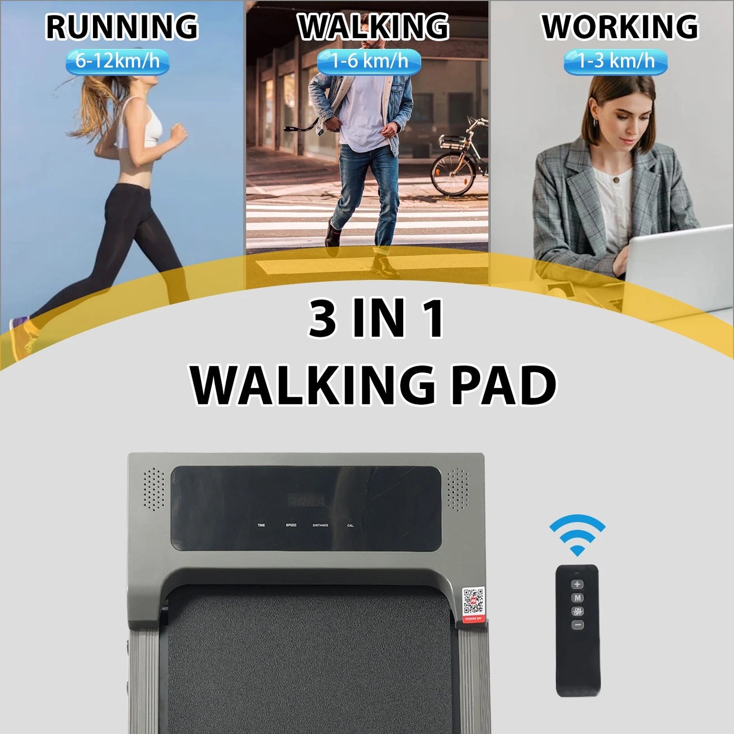 Folding Treadmill - #2026 Upgraded Built In Speaker Portable Treadmill