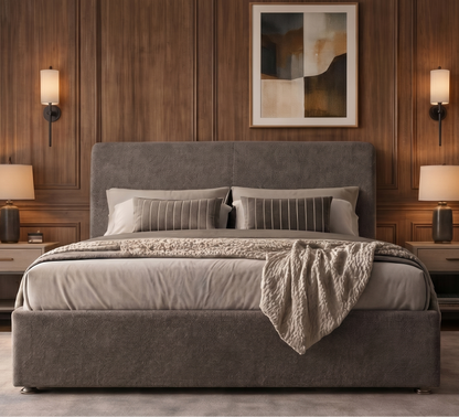 Double Storage Ottoman Bed Frame - #2026 Upgraded Gas Lift Ottoman Bed
