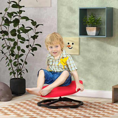 Sensory Spinning Chair Kids Coordination Balance Red - Aiyaplay image 1
