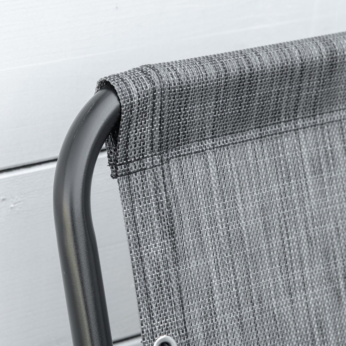 2 Pieces Foldable Chair Set Loungers Camping Pool Beach - Outsunny image 7