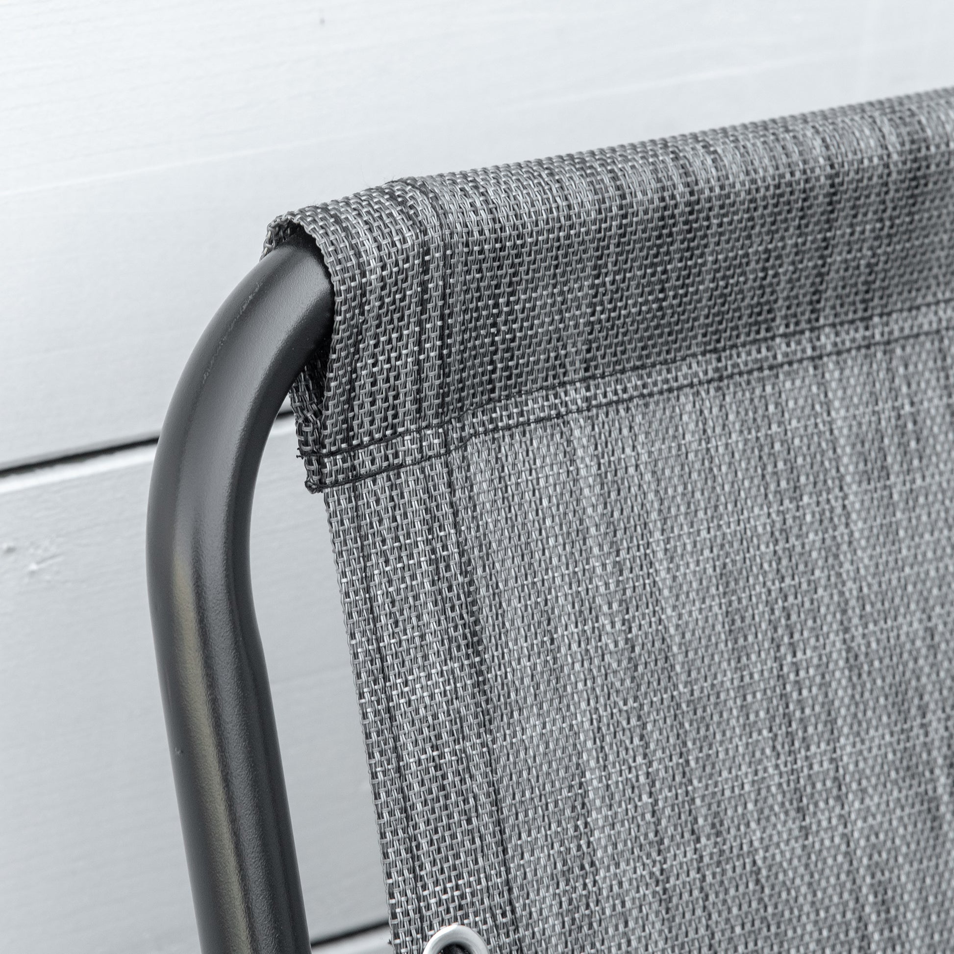 2 Pieces Foldable Chair Set Loungers Camping Pool Beach - Outsunny image 7