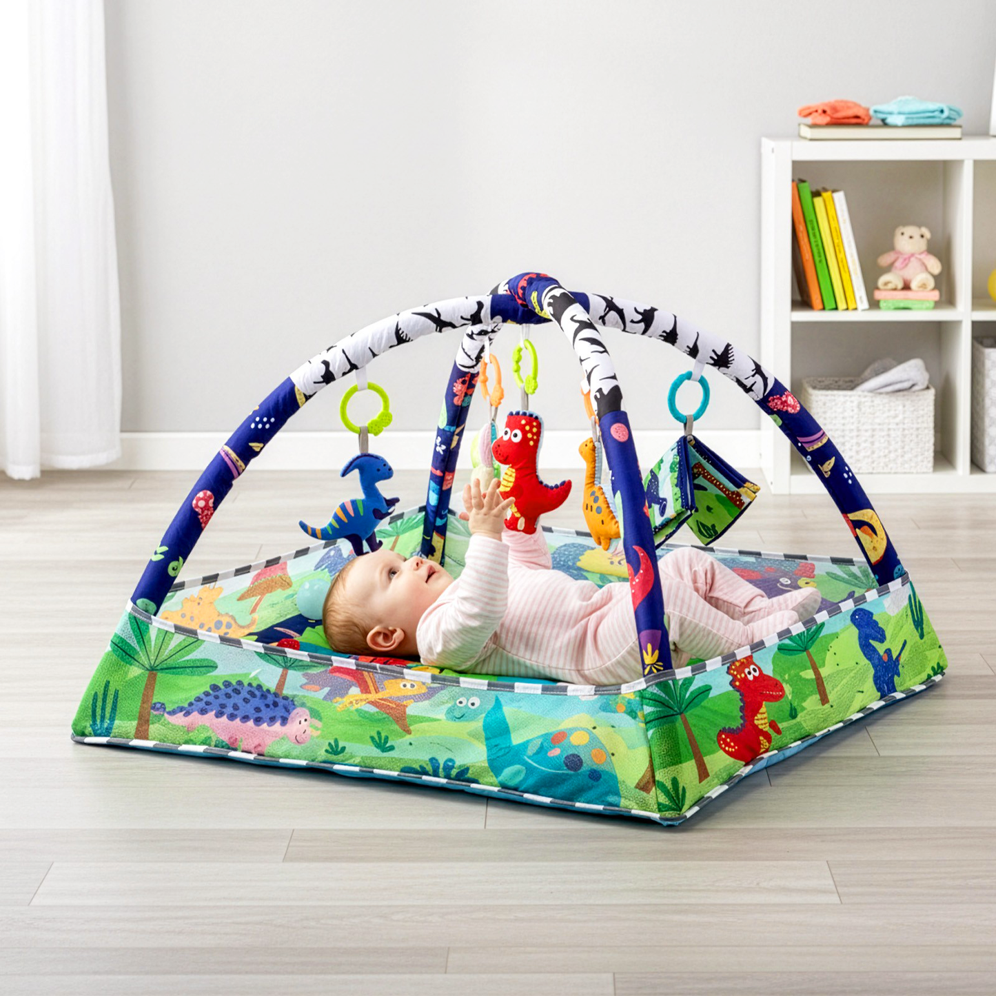 Baby Play Mat - #2026 Upgraded 8 in 1 Sensory Development Center
