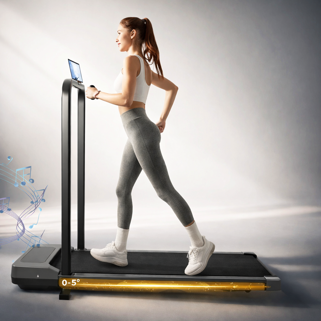 Folding Treadmill - #2026 Upgraded Built In Speaker Portable Treadmill