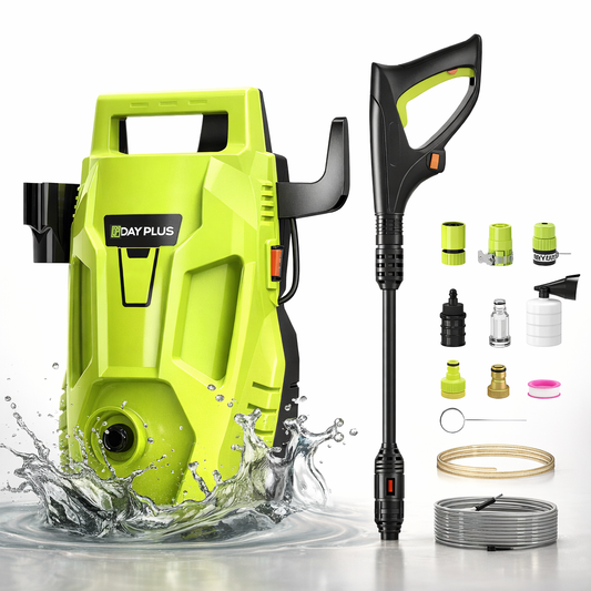 High Pressure Washer - #2026 Upgraded 200 Bar Power Washer (Long Hose)