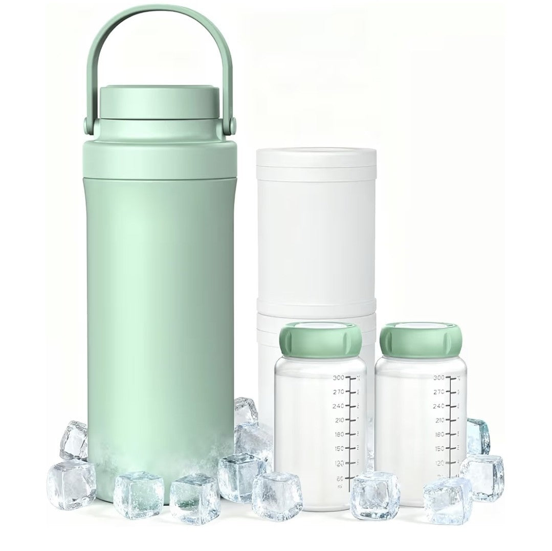 Portable Breast Milk Cooler #2026 Upgraded 24+ Hours Breast Milk Cooler 1