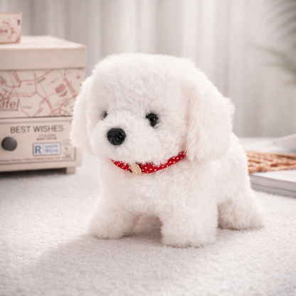 White Robotic Puppy - #2026 Upgraded Realistic Interactive Puppy Toy