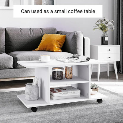 HOMCOM Modern TV Cabinet Stand Storage Shelves Table Mobile Bedroom Furniture Bookshelf Bookcase Black Additional View 40