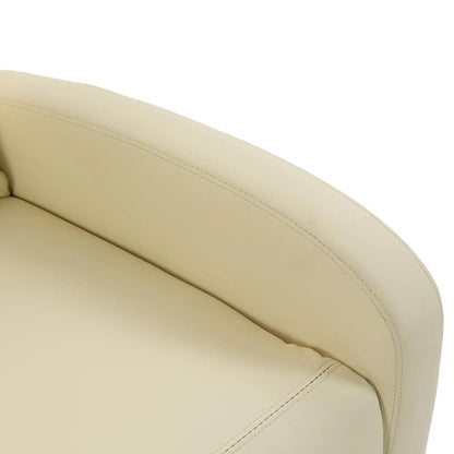 HOMCOM Recliner Armchair, Massage Faux Leather Push Back Reclining Chair with Adjustable Leg Rest, Side Pocket Additional View 12