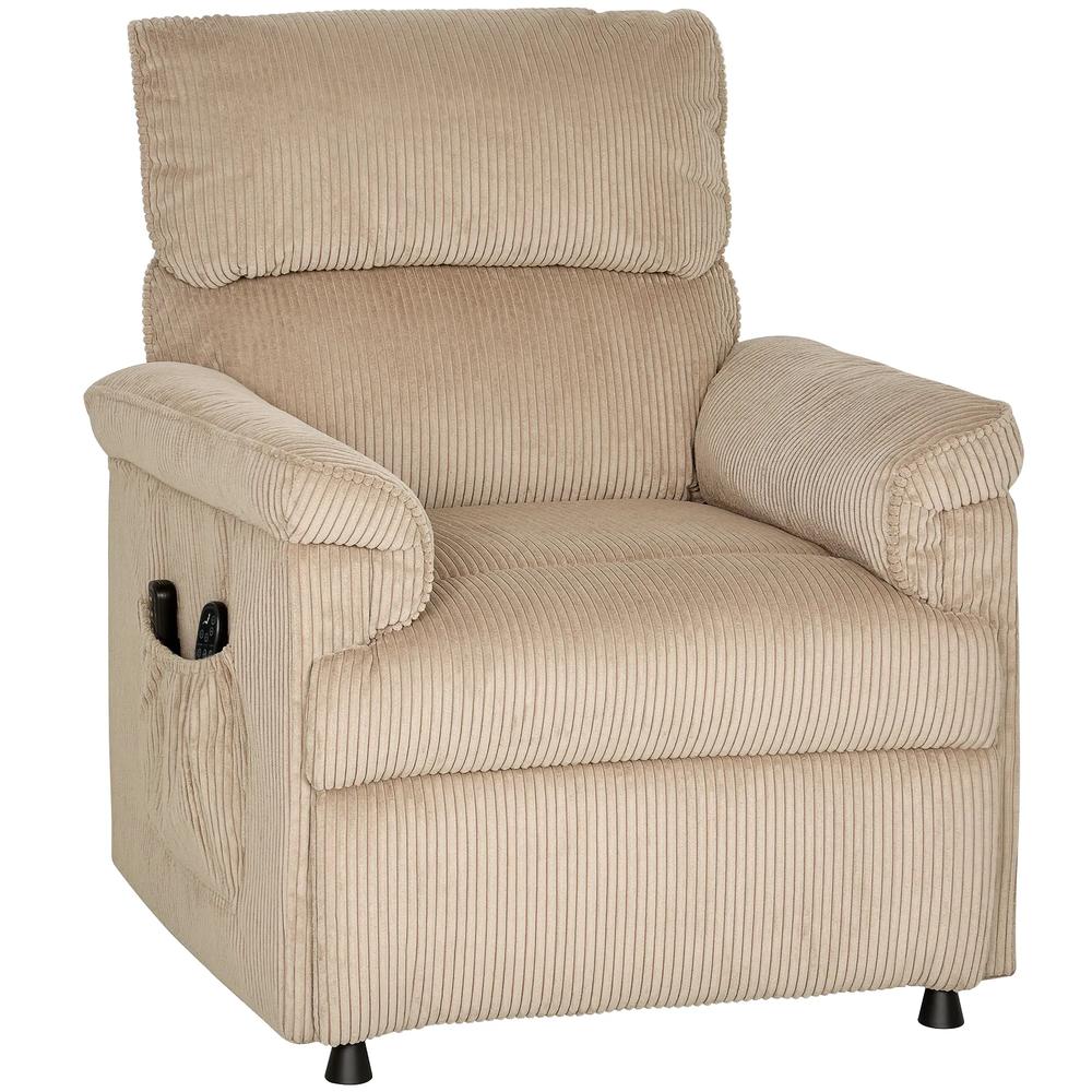 HOMCOM Corduroy Electric Massage Recliner Additional View 11
