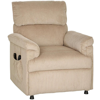 HOMCOM Corduroy Electric Massage Recliner Additional View 11
