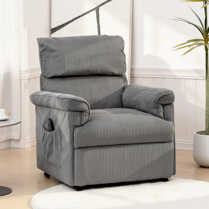 HOMCOM Corduroy Electric Massage Recliner Additional View 21