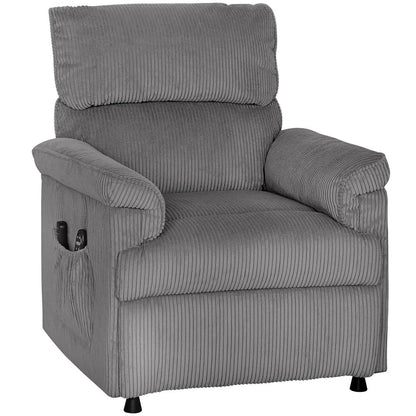 HOMCOM Corduroy Electric Massage Recliner Additional View 22