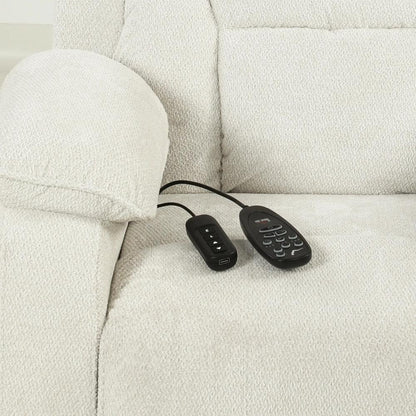 HOMCOM Power Recliner Armchair with Massage and Heat, Electric Reclining Chair with Wide Spring Seat Additional View 25