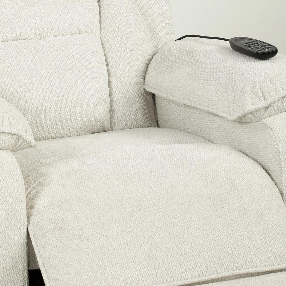 HOMCOM Power Recliner Armchair with Massage and Heat, Electric Reclining Chair with Wide Spring Seat Additional View 26