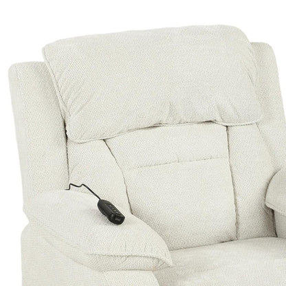 HOMCOM Power Recliner Armchair with Massage and Heat, Electric Reclining Chair with Wide Spring Seat Additional View 27