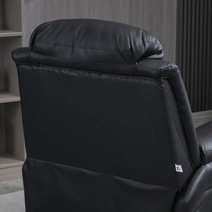 HOMCOM Power Lift Chair Recliner for Elderly, Electric Recliner Chair, Overstuffed Faux Leather Riser and Reclining Armchair with Remote Control, Side Pockets, for Living Room Additional View 9