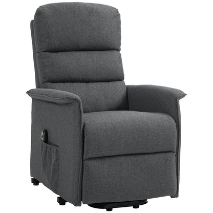 HOMCOM Electric Riser Recline Armchair, with Footrest Additional View 12