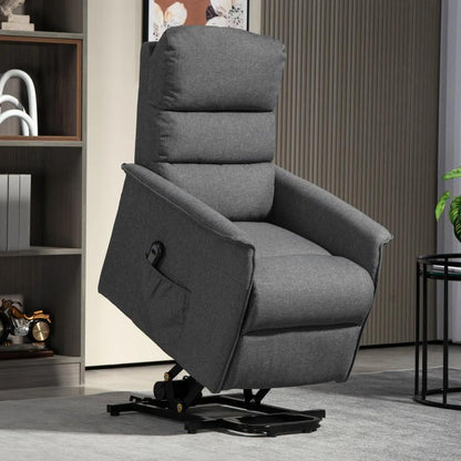 HOMCOM Electric Riser Recline Armchair, with Footrest Additional View 2