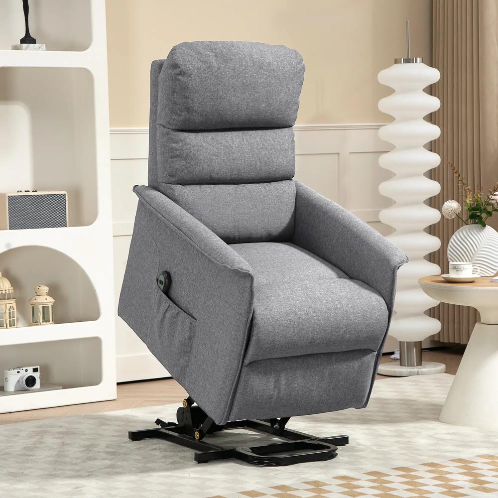 HOMCOM Electric Riser Recline Armchair, with Footrest Additional View 22
