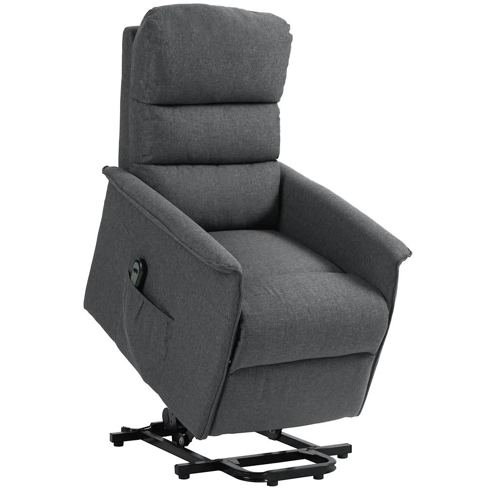 HOMCOM Electric Riser Recline Armchair, with Footrest