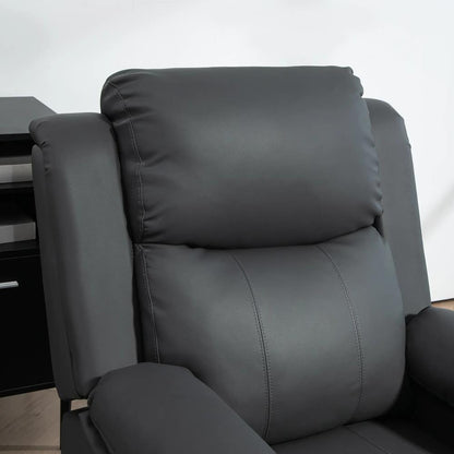 HOMCOM Riser and Recliner Chair with Vibration Massage, PU Leather Power Lift Chair for Elderly 713-091V70 Additional View 18