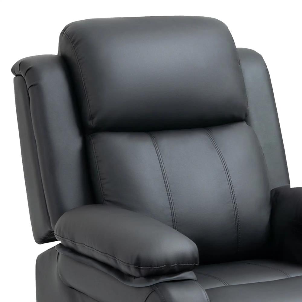 HOMCOM Riser and Recliner Chair with Vibration Massage, PU Leather Power Lift Chair for Elderly 713-091V71 Additional View 25