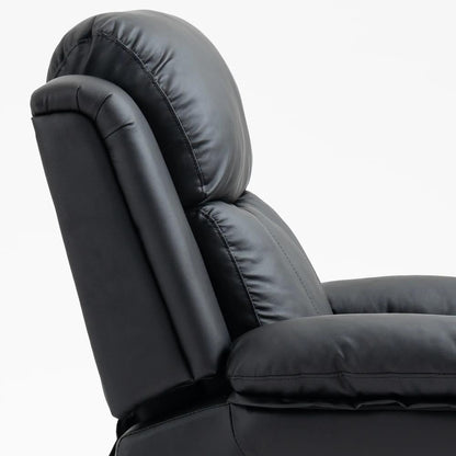 HOMCOM Riser and Recliner Chair with Vibration Massage, PU Leather Power Lift Chair for Elderly 713-091V71 Additional View 26