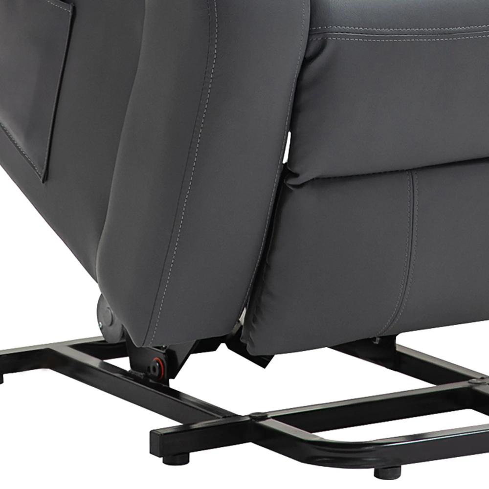 HOMCOM Riser and Recliner Chair with Vibration Massage, PU Leather Power Lift Chair for Elderly 713-091V71 Additional View 10
