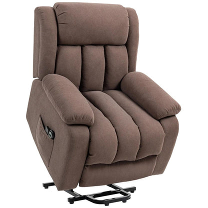 HOMCOM Power Lift Recliner Chair with Vibration Massage, Lift Chair for Elderly with Footrest, Remote, Side Pocket Additional View 14