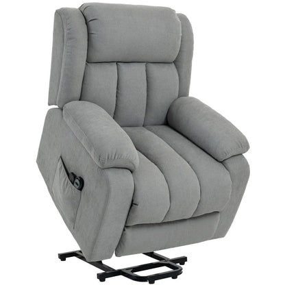 HOMCOM Power Lift Recliner Chair with Vibration Massage, Lift Chair for Elderly with Footrest, Remote, Side Pocket Additional View 52