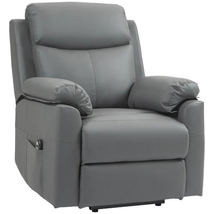 HOMCOM Faux Leather 70&deg; Electric Riser Recliner Chair Additional View 11