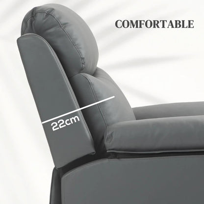 HOMCOM Faux Leather 70&deg; Electric Riser Recliner Chair Additional View 5
