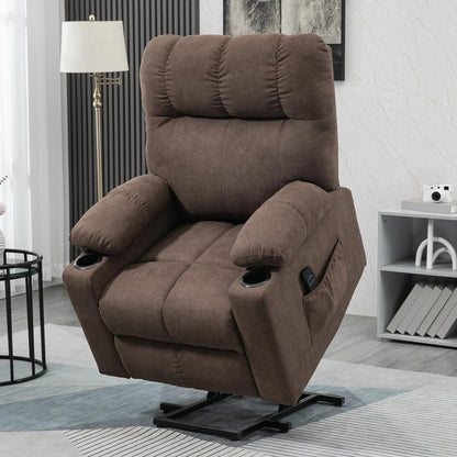 HOMCOM Electric Riser and Recliner Chair for Elderly, Power Lift Recliner Chair with Remote Control Additional View 2