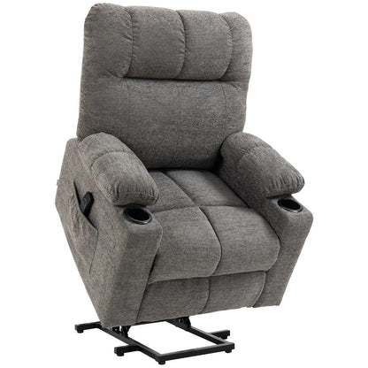 HOMCOM Electric Riser and Recliner Chair for Elderly, Power Lift Recliner Chair with Remote Control Additional View 13