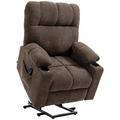 HOMCOM Electric Riser and Recliner Chair for Elderly, Power Lift Recliner Chair with Remote Control