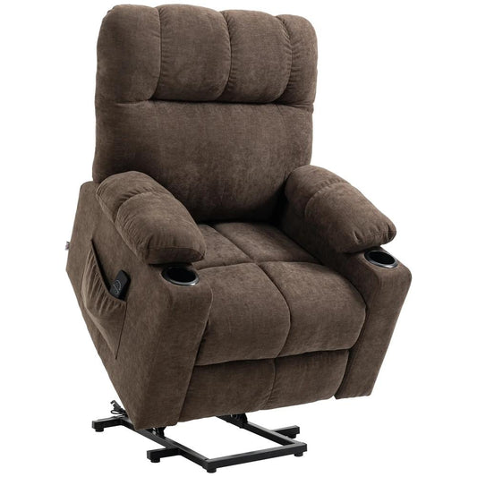 HOMCOM Electric Riser and Recliner Chair for Elderly, Power Lift Recliner Chair with Remote Control