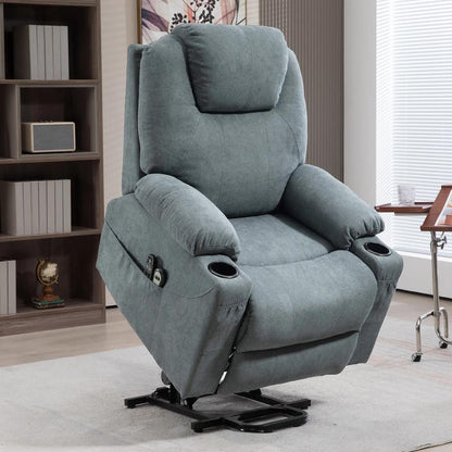 HOMCOM Power Lift Recliner Chair with Pocket Spring, Electric Lift Chair with Wide Backrest Additional View 13