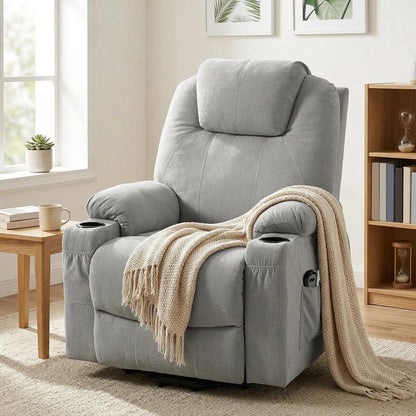 HOMCOM Power Lift Recliner Chair with Pocket Spring, Electric Lift Chair with Wide Backrest Additional View 10