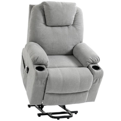 HOMCOM Power Lift Recliner Chair with Pocket Spring, Electric Lift Chair with Wide Backrest