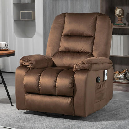 HOMCOM Leathaire Eight Massage Point Armchair, with Heat and Reclining Back - Brown Additional View 10