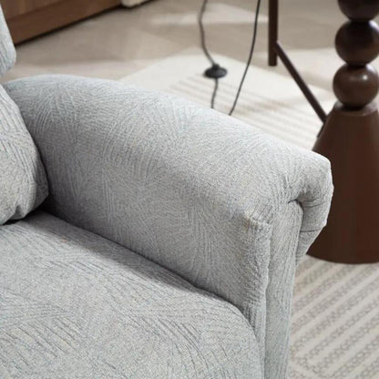 HOMCOM Velvet-Feel 150&deg; Electric Riser Recliner Chair - Grey Additional View 10