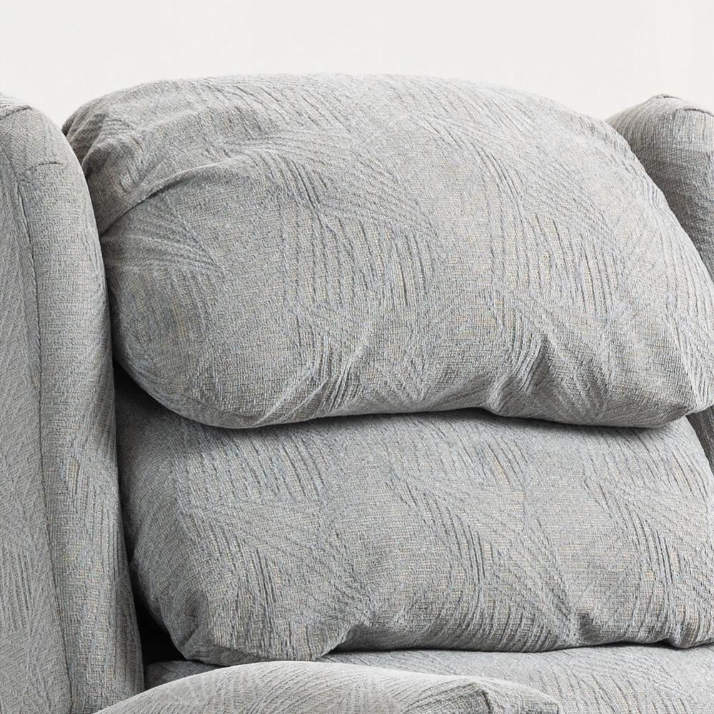 HOMCOM Velvet-Feel Electric Riser Recliner Chair Additional View 11