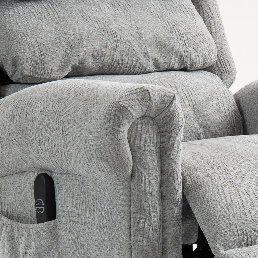 HOMCOM Velvet-Feel Electric Riser Recliner Chair Additional View 13